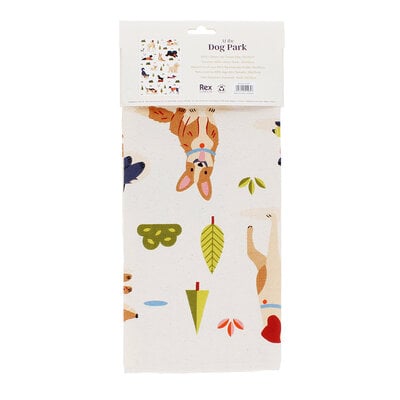 Rex London Tea towel Dog Park
