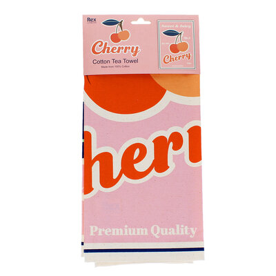 Rex London Tea towel Cherry