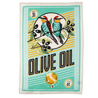 Rex London Tea towel Olive Oil