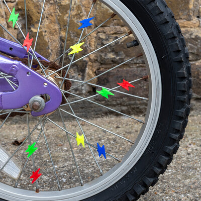 Rex London Fahrradspeichen-Deko Lightning Bolts