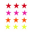 Bicycle Spoke Unicorn Stars