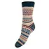 Joya Socks Woolmix Scandi fawn/burgundy