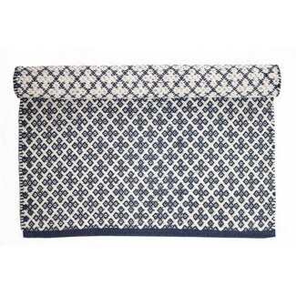 Isabelle Rose Teppich Orient blue