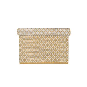 Isabelle Rose Teppich Orient mustard