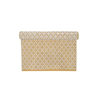 Isabelle Rose Teppich Orient mustard