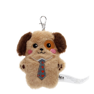 Rex London Keyring bag charm Fluffy Dog
