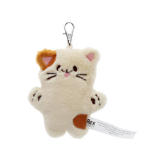 Rex London Keyring bag charm Fluffy Cat