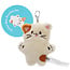 Keyring bag charm Fluffy Cat