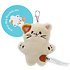 Rex London Keyring bag charm Fluffy Cat