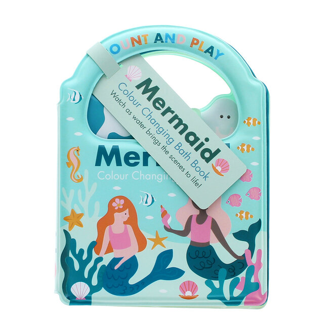 Badewannenbuch mit Farbwechsel Mermaids