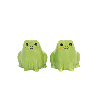 Sass & Belle Pfeffer und Salz Streuer Frog Set of 2