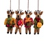Sjaal met Verhaal Felt Hanger Hert assorti