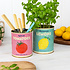 Rex London Storage Tins Lemon and Tomato Set of 2