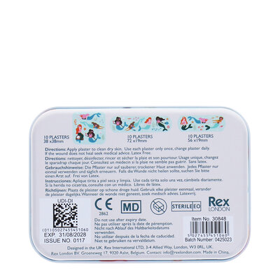 Rex London Pflaster in Dose Mermaid