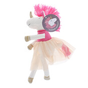 Rex London Soft Toy Knitted Unicorn