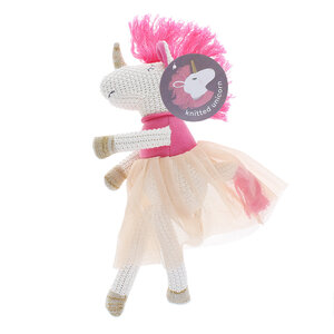 Rex London Soft Toy Knitted Unicorn