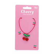 Rex London Necklace Glitter Cherry