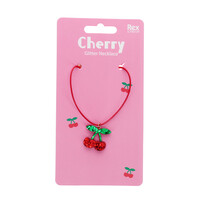 Rex London Necklace Glitter Cherry
