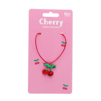 Rex London Halskette Glitter Cherry