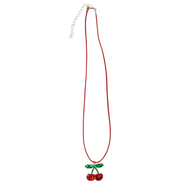 Halskette Glitter Cherry