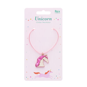 Rex London Necklace Glitter Unicorn