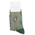 Miss Sparrow Männer-Socken Bamboo Woodpecker green