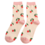Miss Sparrow Socks Bamboo Cherries cream