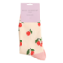 Miss Sparrow Socks Bamboo Cherries cream