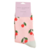 Miss Sparrow Socken Bamboo Cherries pale pink