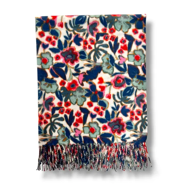 Schal Thick Winter Garden tassel