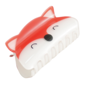 Red Cuckoo Hair Claw Clip Fox