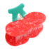 Red Cuckoo Hair Claw Clip Cherries