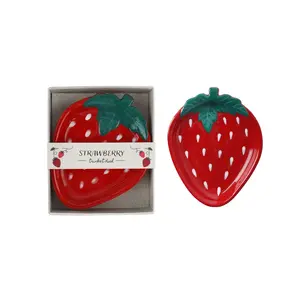 CGB Giftware Schmucktellerchen Strawberry Field