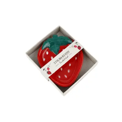 CGB Giftware Schmucktellerchen Strawberry Field