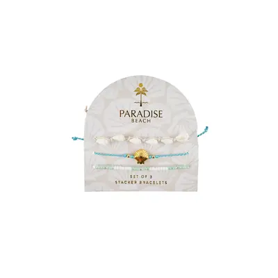 CGB Giftware Armbänder Paradise Beach Set of 3