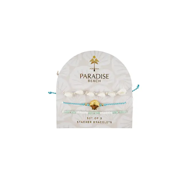 Armbänder Paradise Beach Set of 3