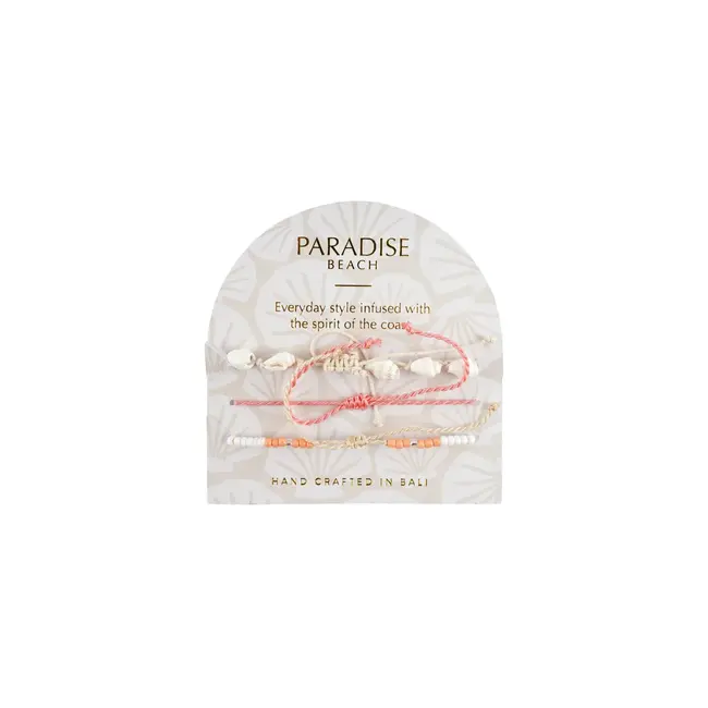 Armbänder Paradise Beach Set of 3