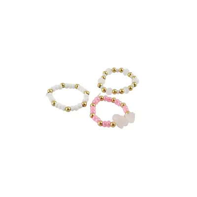 CGB Giftware Ringe In a Bottle Paradise Beach Set of 3