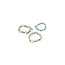 Ringe In a Bottle Paradise Beach Set of 3