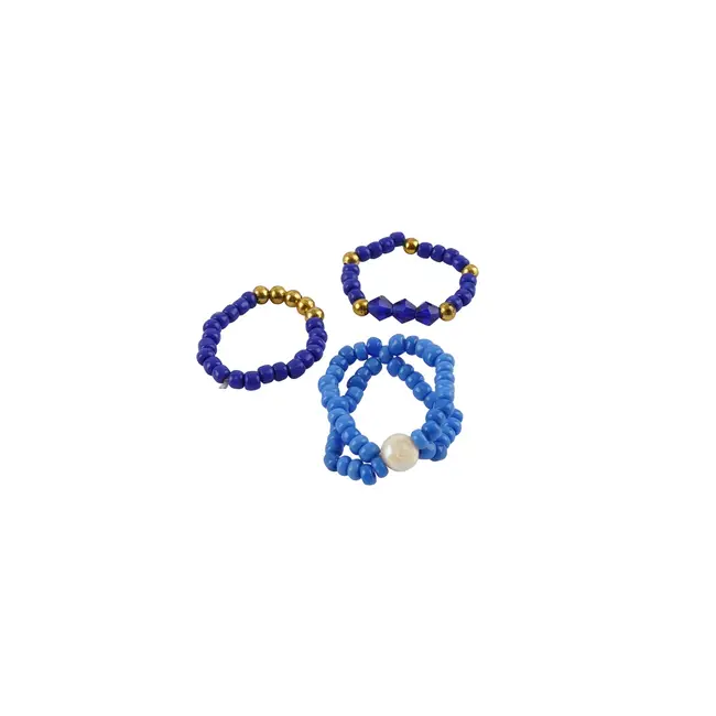 Rings In a Bottle Paradise Beach Set of 3