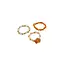 Ringe In a Bottle Paradise Beach Set of 3