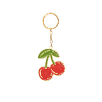 Sass & Belle Schlüsselhänger Emaille Cherry