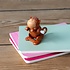 Rex London Wind-Up Jumping Toy Monkey