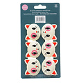Rex London Beutel-Clips Cat Set of 6
