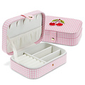 Rex London Jewellery box Gingham Cherry
