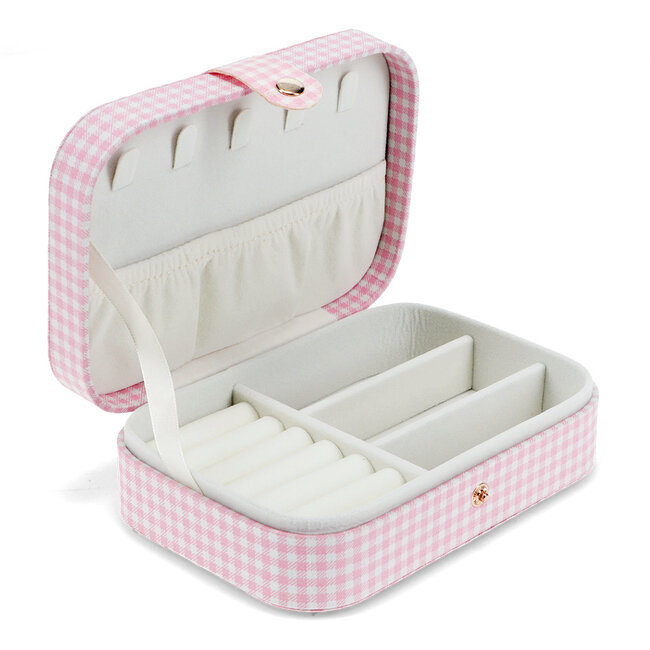 Jewellery box Gingham Cherry