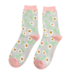 Miss Sparrow Socken Bamboo Lazy Daisy silver