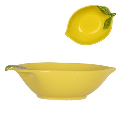 Clayre & Eef Bowl Lemon large