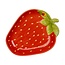 Clayre & Eef Bowl Strawberry large