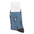 Miss Sparrow Männer-Socken Bamboo Woodpecker denim